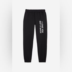 Lonely Ghost ILYSIB Blk Sweatpants
